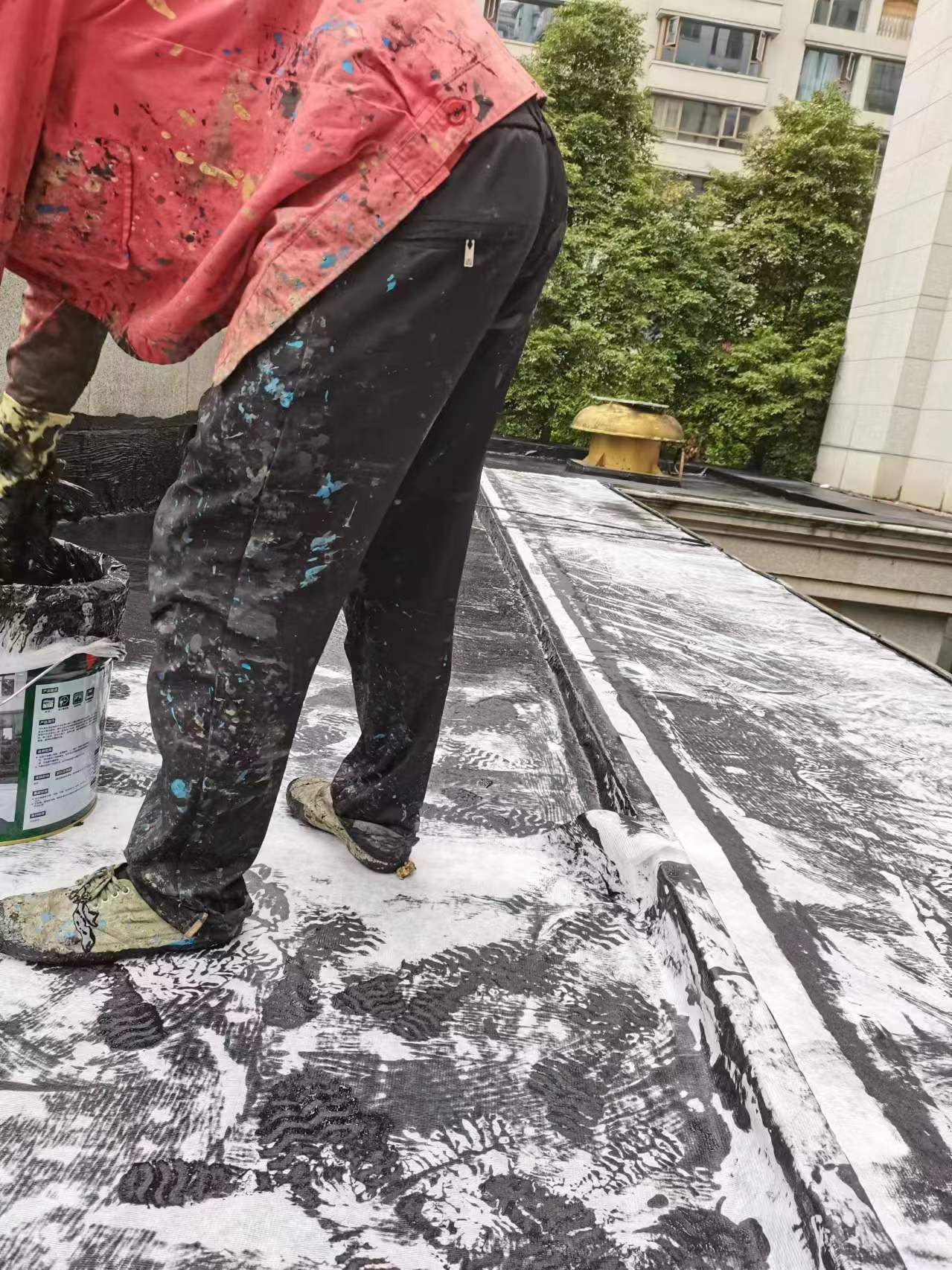 家庭屋面防水施工