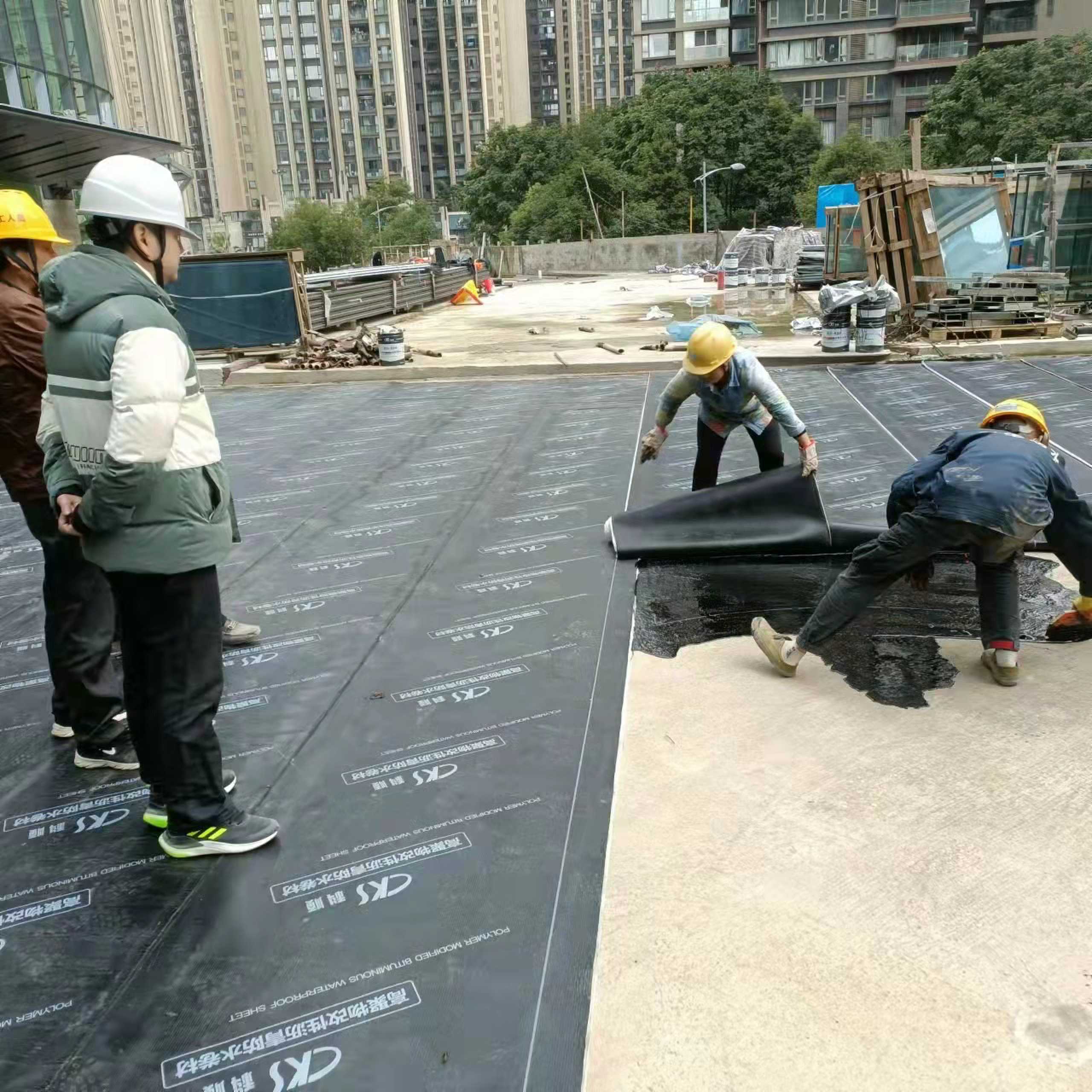屋面防水工程施工